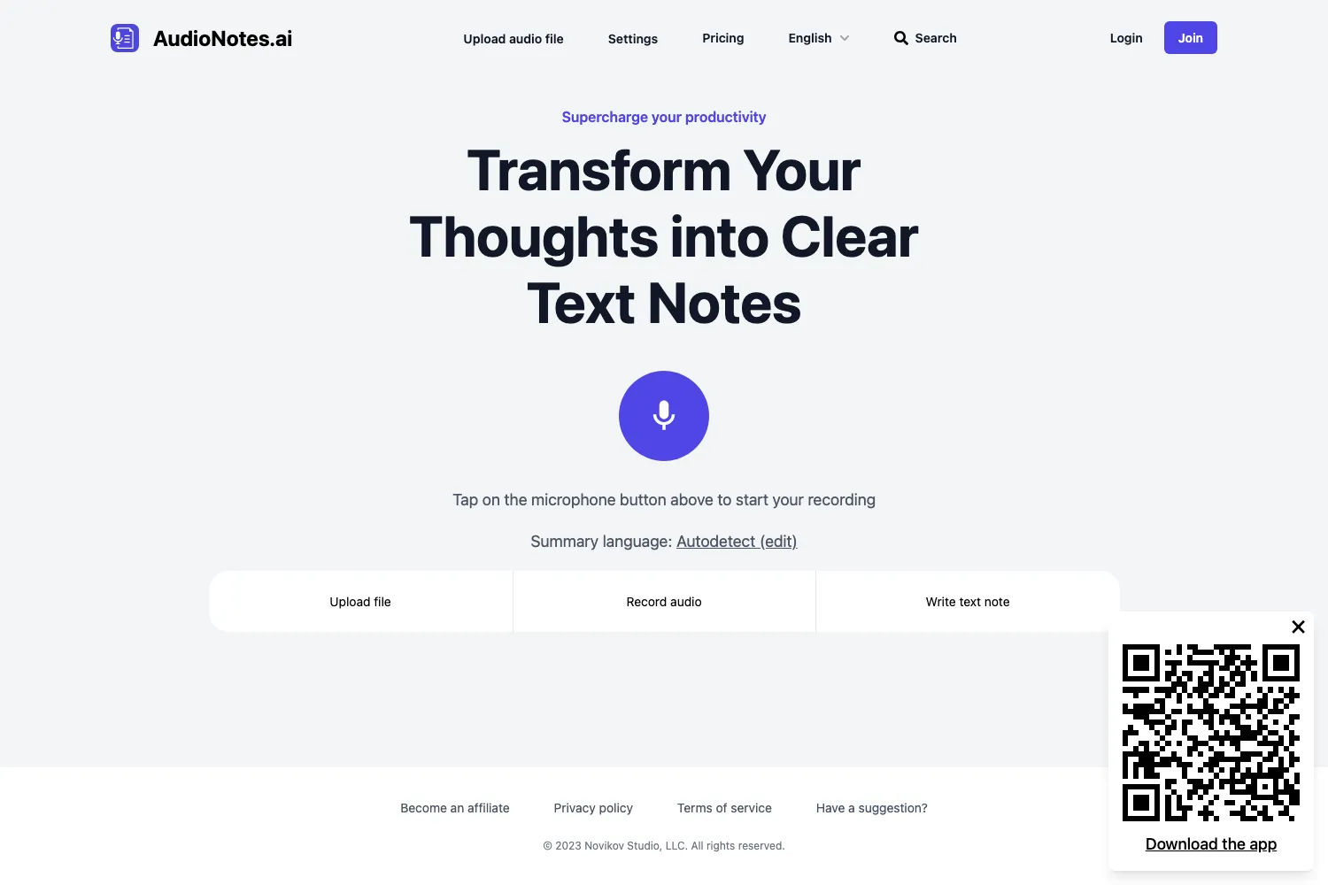 AudioNotes