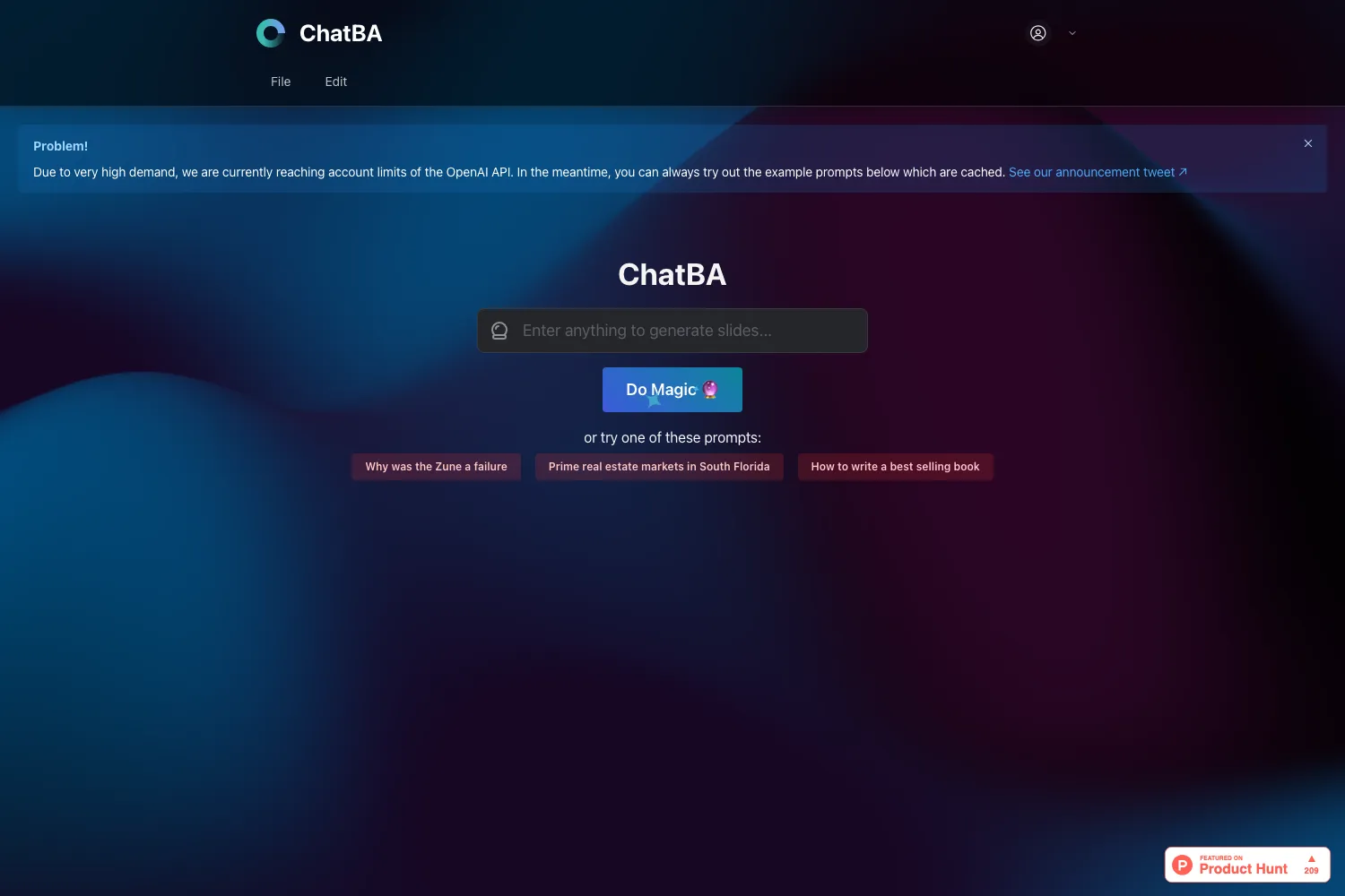 ChatBA