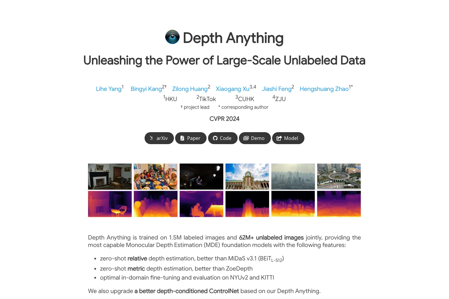 Depth Anything