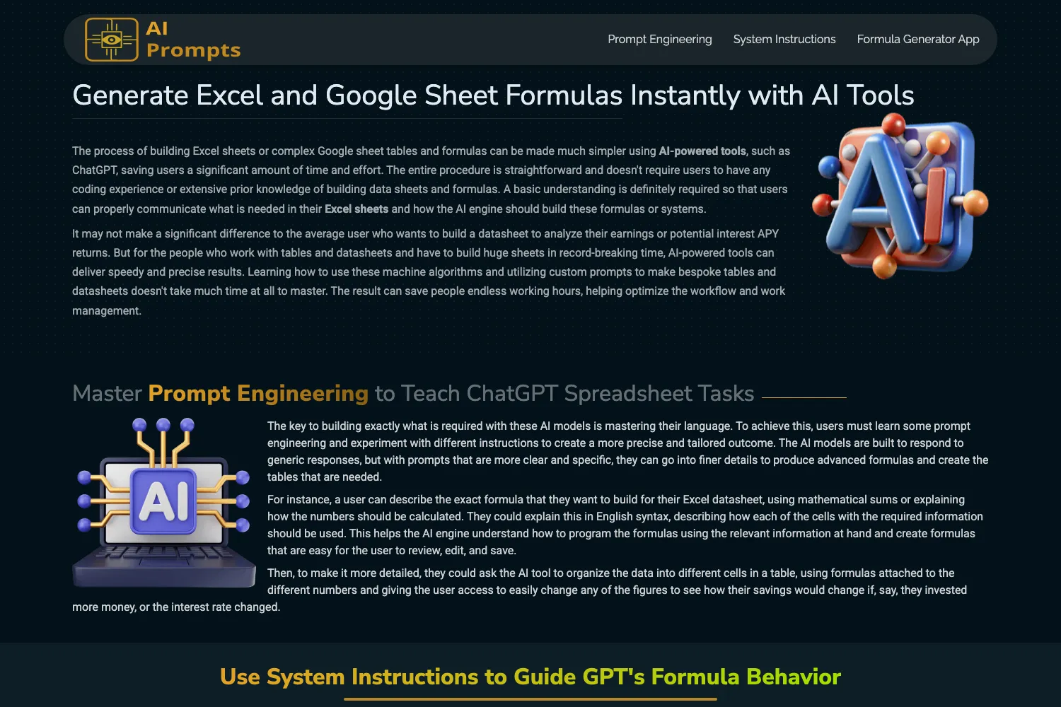 Formula Generator