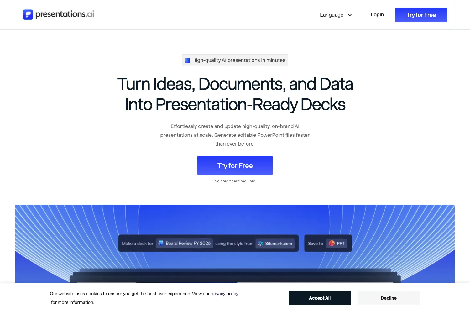 Presentations