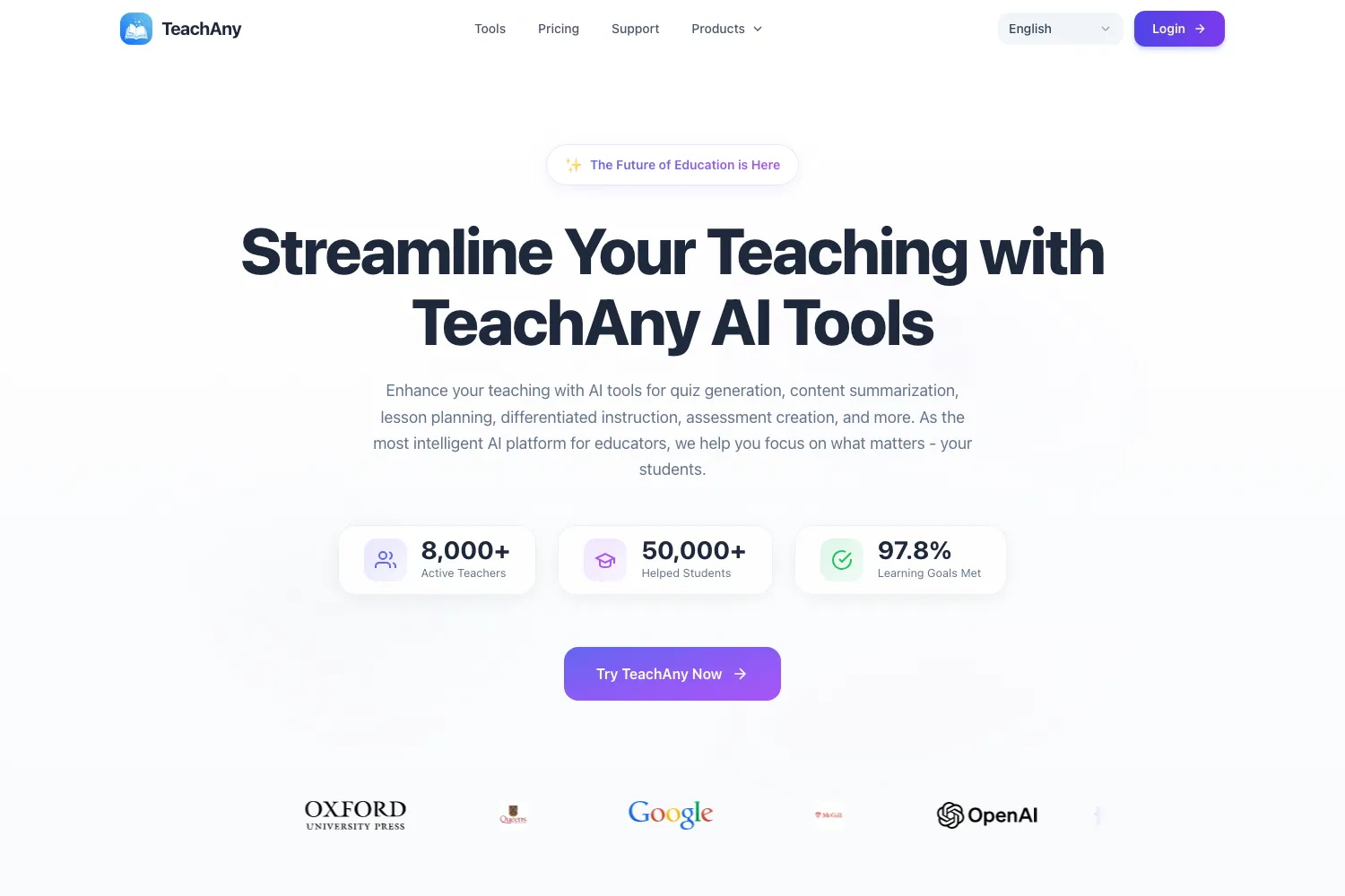 TeachAny