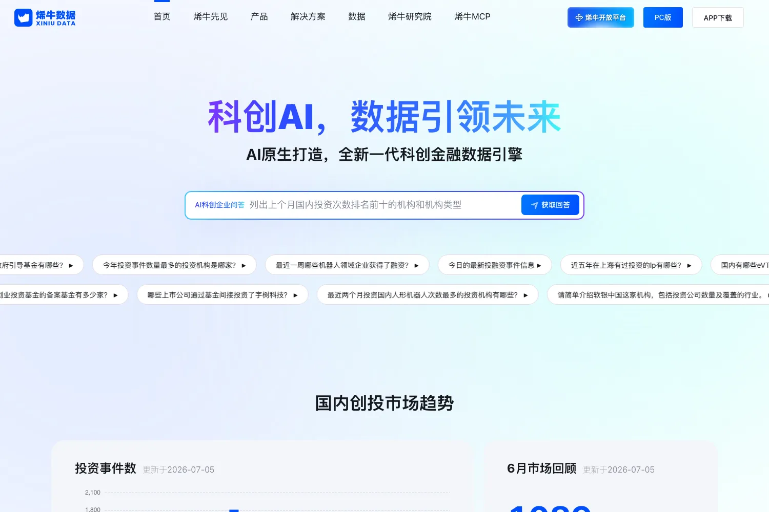 烯牛数据